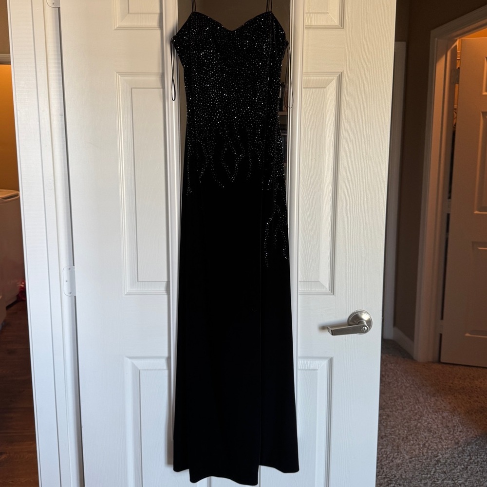 Vintage Black Evening Dress